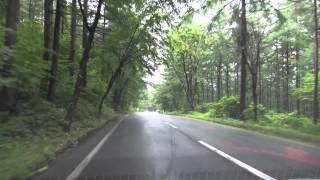 City Cherry Park Line 1080p from Takamine kogen to Prefectural Road Route80,Komoro city Nagano Japan