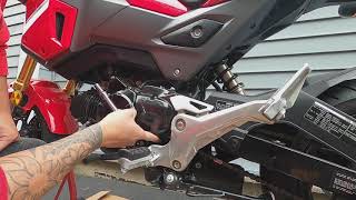 Installing 14t sprocket for Honda Grom