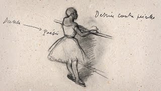 Degas Danse Dessin. Hommage à Degas avec Paul Valéry