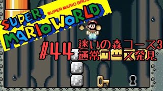 脱出不能【マリオワールド】〜迷いの森コース3通常通路発見編〜Part44