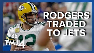 Packers trading Aaron Rodgers to Jets