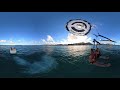 parasailing at orient beach in st. maarten 360 vr experience morgan madness