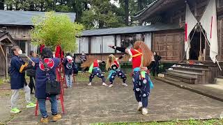 2022 加茂歌代 赤井神社例祭 鬼太鼓①