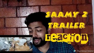 Saamy² - Trailer REACTION | Chiyaan Vikram | Padampuranam | Hari | Keethy suresh