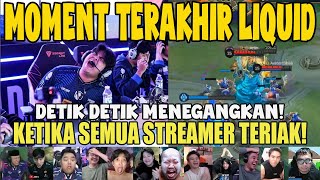 MOMENT MENEGANGKAN LIQUID ID |  SEMUA STREAMER BERKACA KACA !