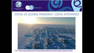 Webinar 3   COVID-19, Human Health, & the Arctic - McMaster Global Health