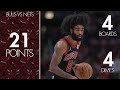 Coby White (21 PTS) hits 5 3s in L to Nets | November 1, 2024