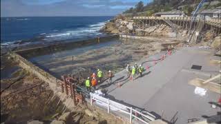 Timelapse Wylies Baths Upgrade 2020