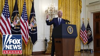 Biden answers press questions in first news conference