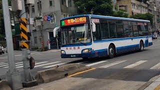 新店客運 HINO HS8JRVL-UTF固亞低底盤 綠13路線 KKA-1835 2017出廠