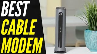 TOP 5: Cable Modem For 2022 - Approved for Comcast Xfinity Gigabit, Cox Gigablast, Spectrum & More!
