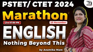 PSTET 2024 English Maha Marathon🎯 