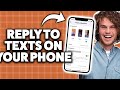 How To Reply To A Specific Text Message On iPhone 2026 (Step-By-Step Tutorial)