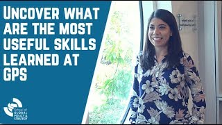Discover GPS: Uncover what are the most useful skills learned at GPS