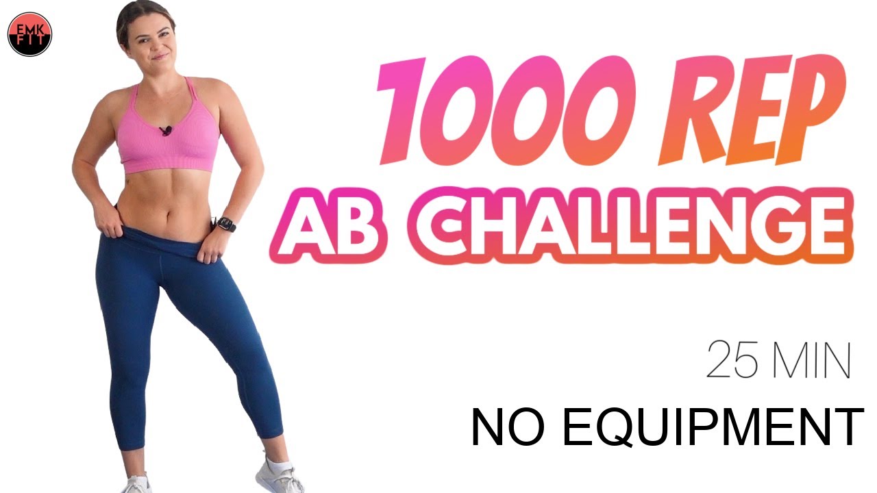 1000 Rep Ab Challenge Youtube