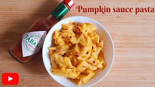 மஞ்ச பூசணிக்காய் வைச்சு ஒரு பாஸ்தா|How to prepare Pumpkin Pasta at home