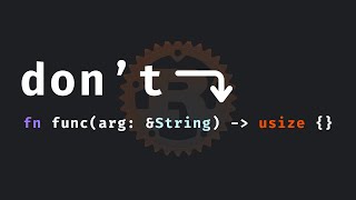 31: Preparing for string slices in Rust