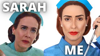 NURSE RATCHED MAKEUP TUTORIAL | RATCHED NETFLIX