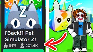 😨 How To FIND Pet Simulator Z Secret Link, GET Free HUGE PETS!? (Roblox)