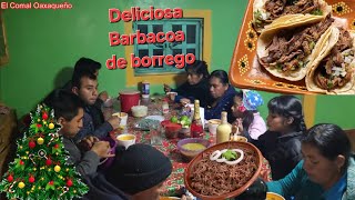 ✅️🎄🙌🙏👪👨‍👩‍👦Con esta receta de barbacoa de borrego al vapor celebramos la navidad en familia