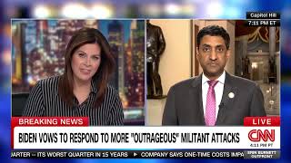Ro Khanna on Erin Burnett OutFront on CNN discussing the U.S. air strikes in Yemen