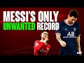 Messi's Only UNWANTED Record | Clutch #Shorts