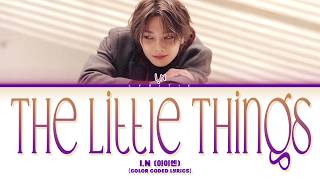 [SKZ-RECORD] I.N (Stray Kids) '행복 뭐 별거 없네요 (The Little Things)' Color Coded Lyrics | Lyritix