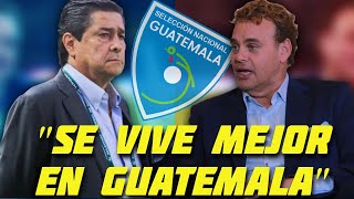 TENA CALLA A DAVID FAITELSON EN ENTREVISTA POR LOS ELOGIOS AL PAIS Y GENTE DE GUATE Y IR AL MUNDIAL