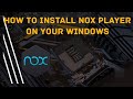 HOW TO INSTALL NOX PLAYER ON YOUR WINDOWS 64BIT | SAY TECHNOLOGY