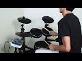 carlsbro csd400 bon jovi it s my life drum cover