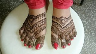 Latest Feet Mehndi Designs Mehndi Design For Feet 2018 Easy Simple
