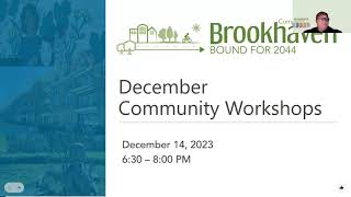 Brookhaven 2044 Comprehensive Plan Update, Community Workshop Series 2