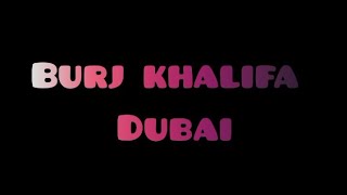 Burj khalifa,dubai🇦🇪(NCS music,bass boosted songs) #NCSmusic #4