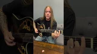 House of the Rising House by The Animals 🤘 | Steve Stine Guitar Tutorial | #shorts