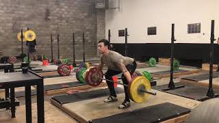 DELTA Weightlifting: Hang Snatch Extension Below Knee