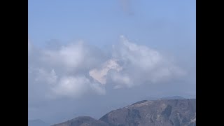 富士山の見える登山：日向薬師バス停から大山山頂（神奈川県・1252m）登山道紹介（その１）