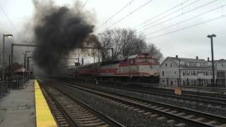 Mechanical problems on the Providence/Stoughton line Train #808