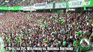 1. Spieltag Saison 2017/2018 VfL Wolfsburg vs. Borussia Dortmund