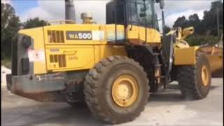 2008 Komatsu WA500-6 walk around