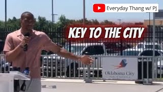 Russell Westbrook Was Given A Key To Oklahoma City #OKC #OKCthunder #russellwestbrook