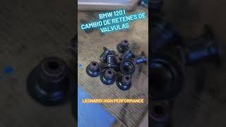 CAMBIO DE RETENES DE VALVULAS Y DISTRIBUCION BMW 120 i