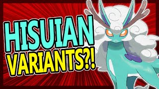 NEW HIUSIAN FORMS in Pokémon Legends: Arceus?! | Predictions/Speculations