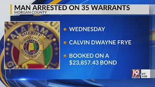 Man Arrested On 35 Warrants | May 1, 2025 | News 19 at 4 p.m.