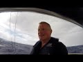 impi sailing the asymmetric thru squalls south pacific ocean