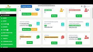 MICROFES Web (Microfinance/Loans Management Software) Video Demo