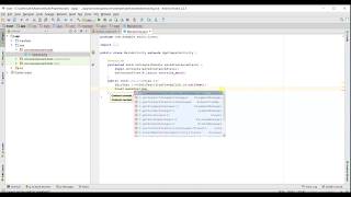 Basic android tutorial toast message and text field