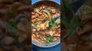 Pasta en sartén #food #saludable #recipe #comida #pasta #queso#pastaensarten #pollo#delicioso