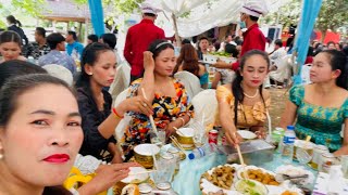 Enjoy the Khmer wedding reception at my village