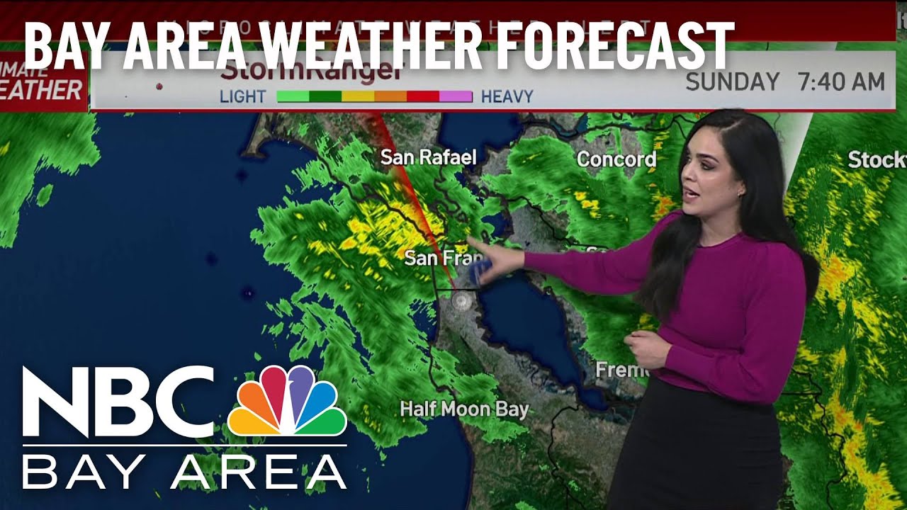 Bay Area Forecast Rain Returns Youtube