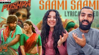 🇮🇳 CATCHY TUNE!! 💃🕺 | Saami Saami Video REACTION (Telugu) Pushpa, Allu Arjun, Rashmika, DSP, Sukumar